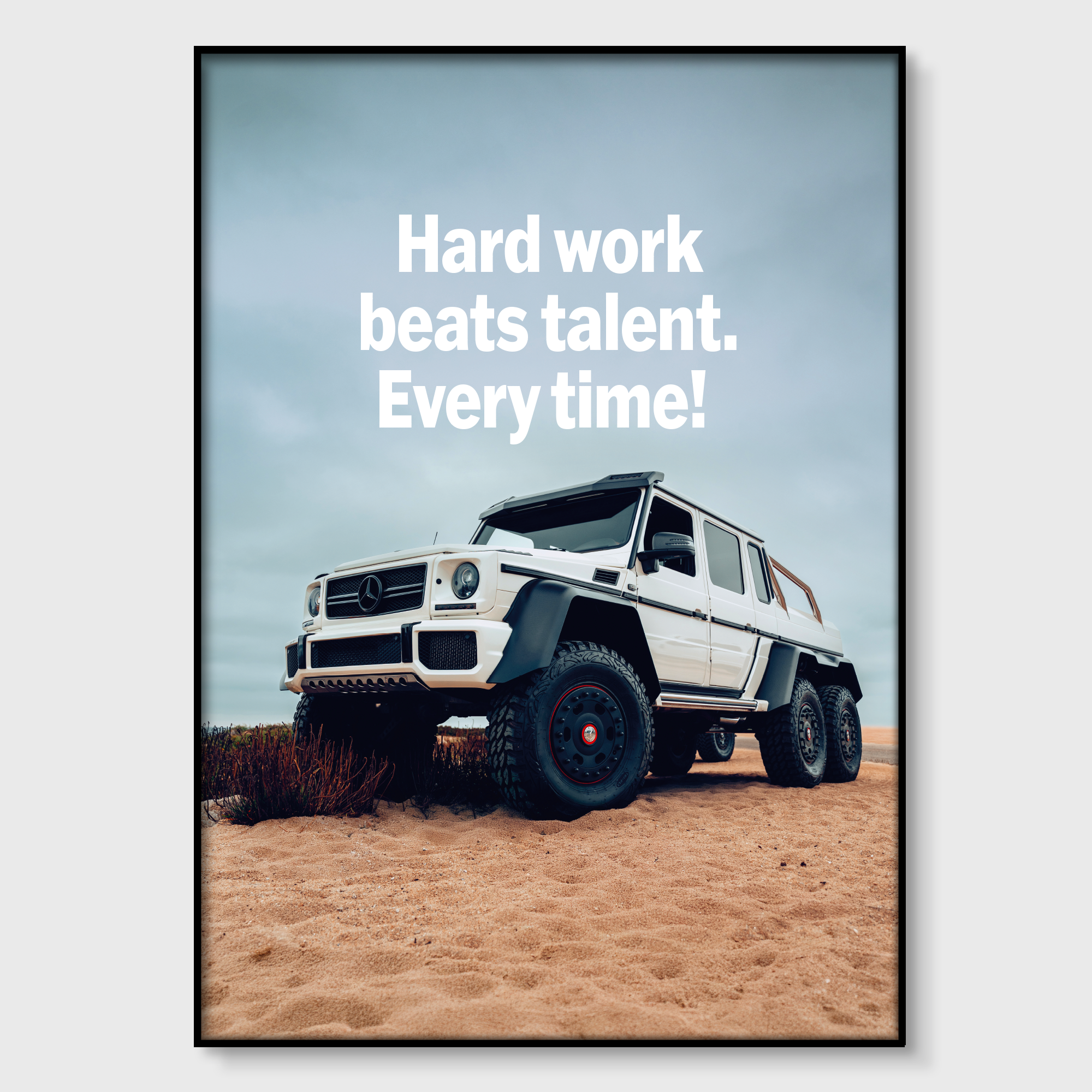 Hard work beats talent