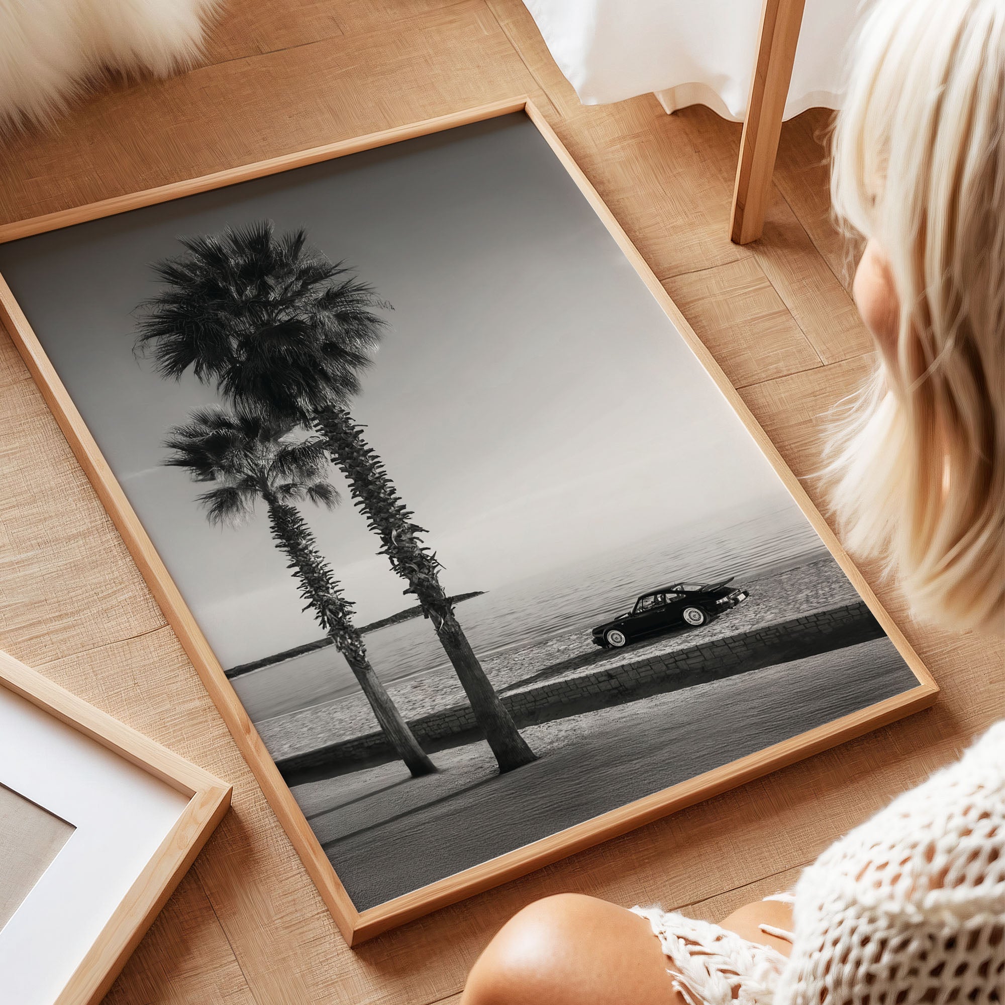 Palms BW