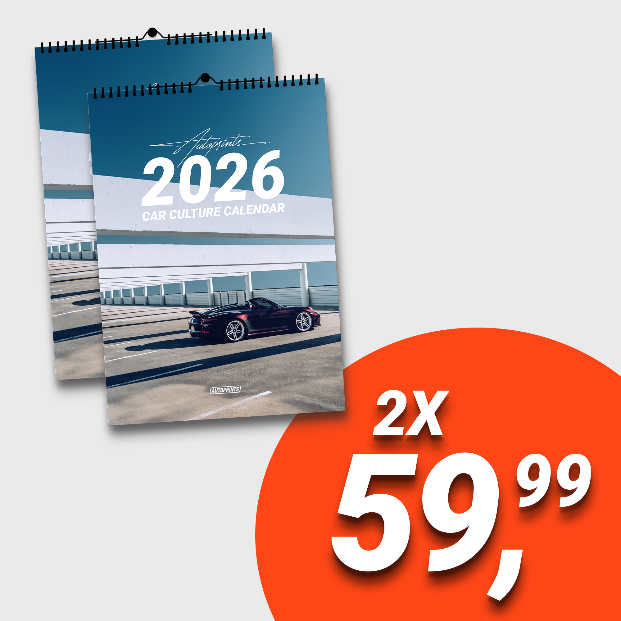 CAR CULTURE 2026 2in1 Premium Autokalender