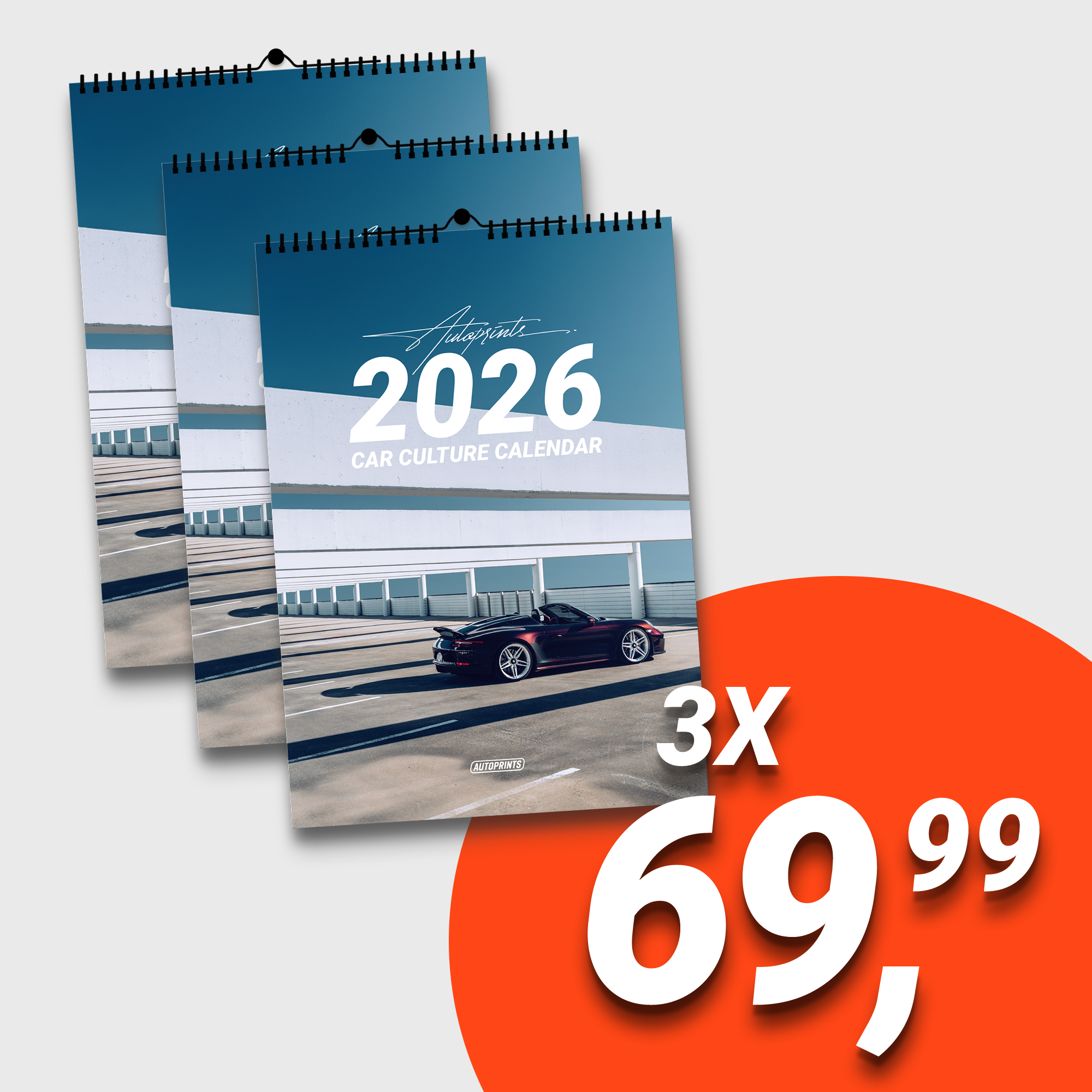 CAR CULTURE 2026 2in1 Premium Autokalender