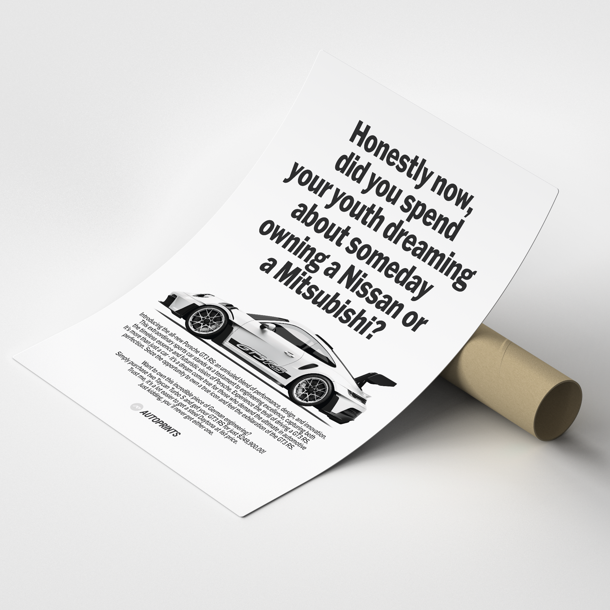 AUTOPRINTS Premium Poster 50x70cm | Statement Motive