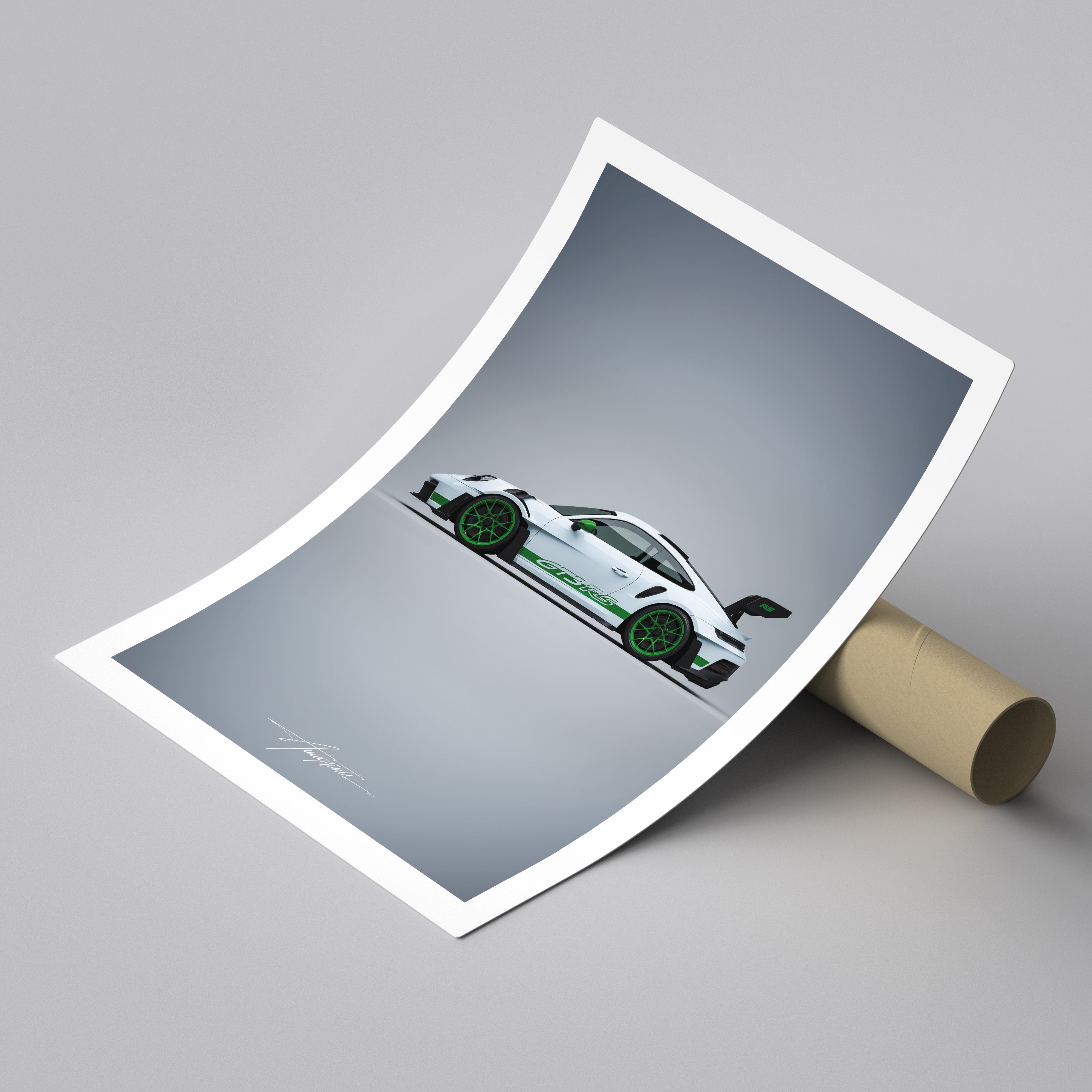 RS White Green Side