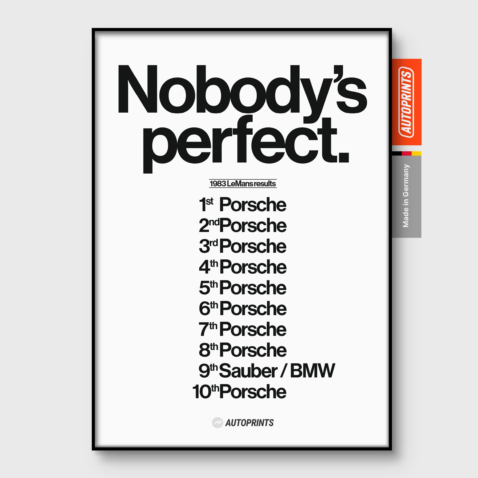 Nobody´s Perfect