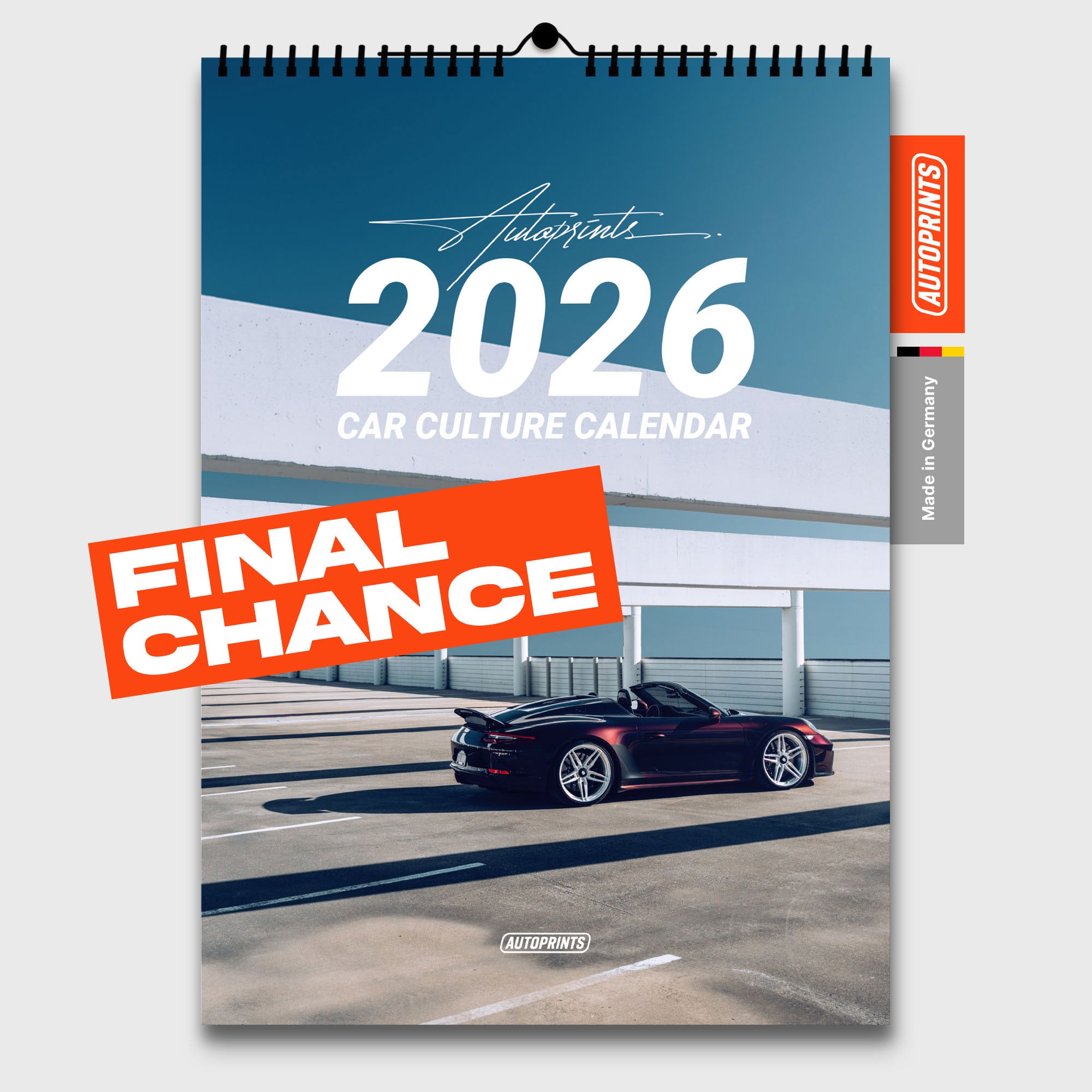 CAR CULTURE 2026 2in1 Premium Autokalender