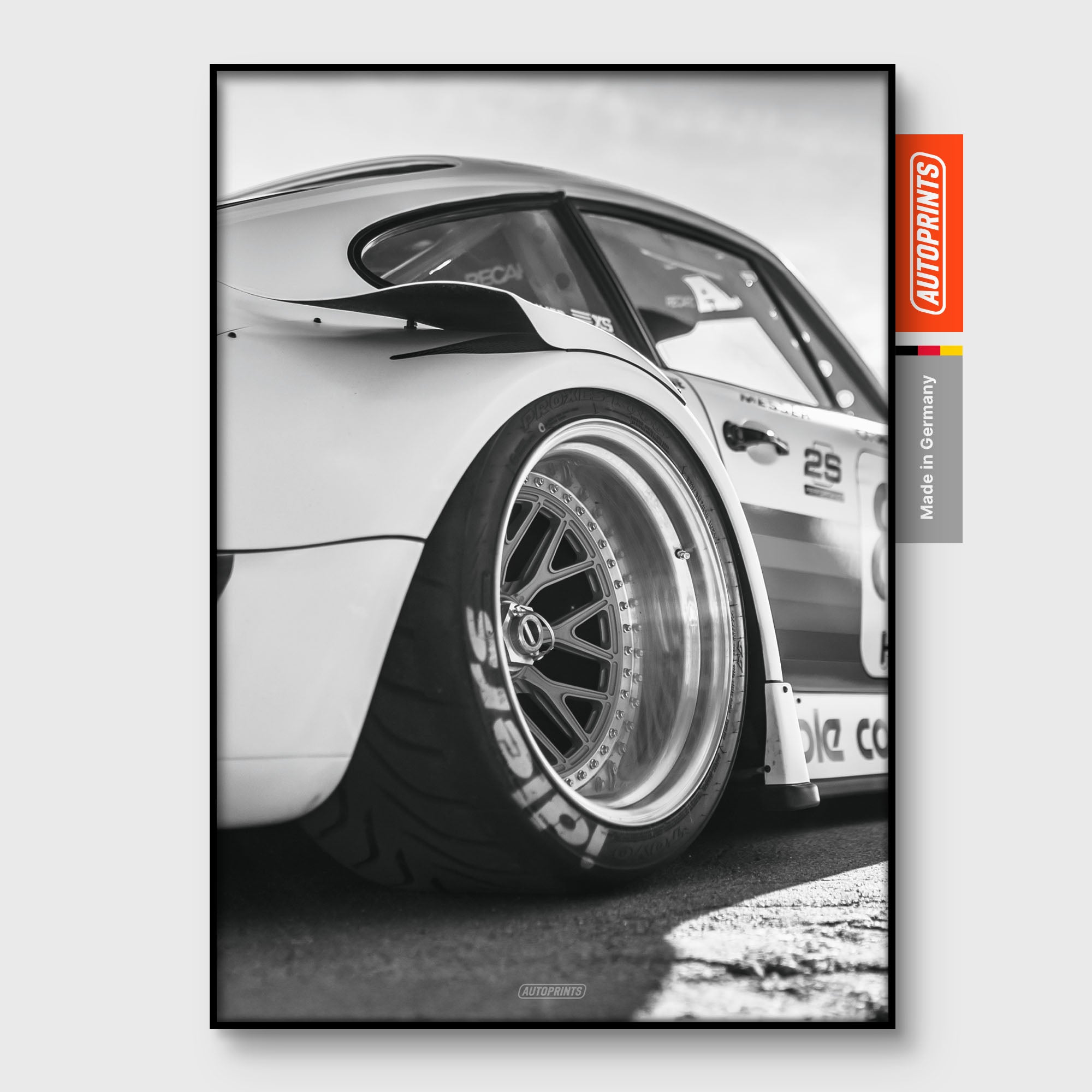 Rough Wheel Rear BW