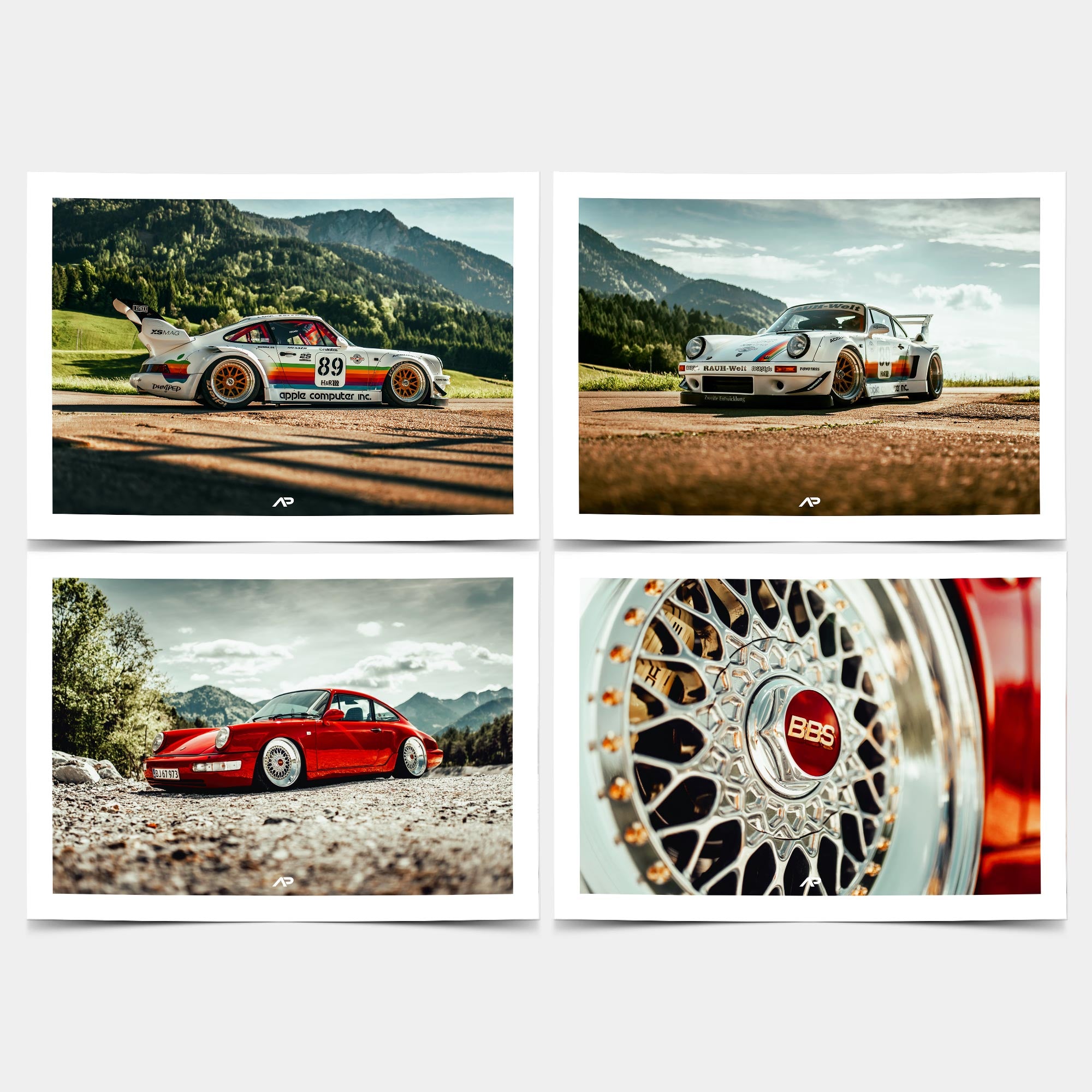 AIRCOOLED SET OF 4