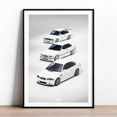 AUTOPRINTS  BMW Motive - Hochwertige Autoposter. Jetzt sichern!