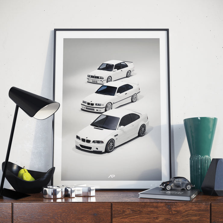 M3 Trio White