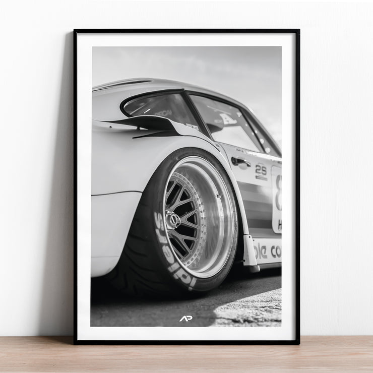 Rough Wheel Rear BW
